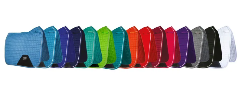 Woof Wear Dressage Saddle Cloth - Black-1